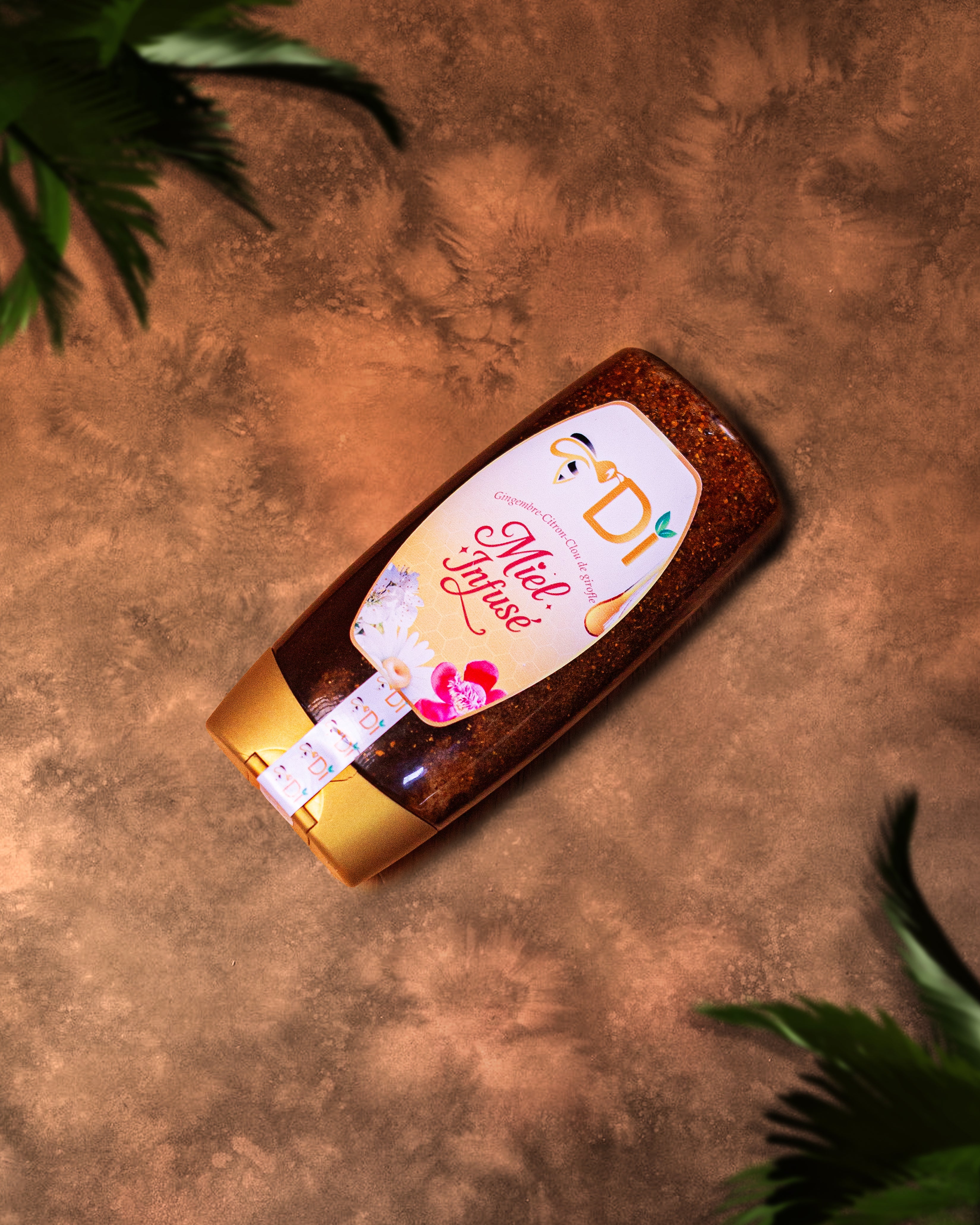 Miel infusé – Gingembre, citron, clou de girofle – Naturel et puissant